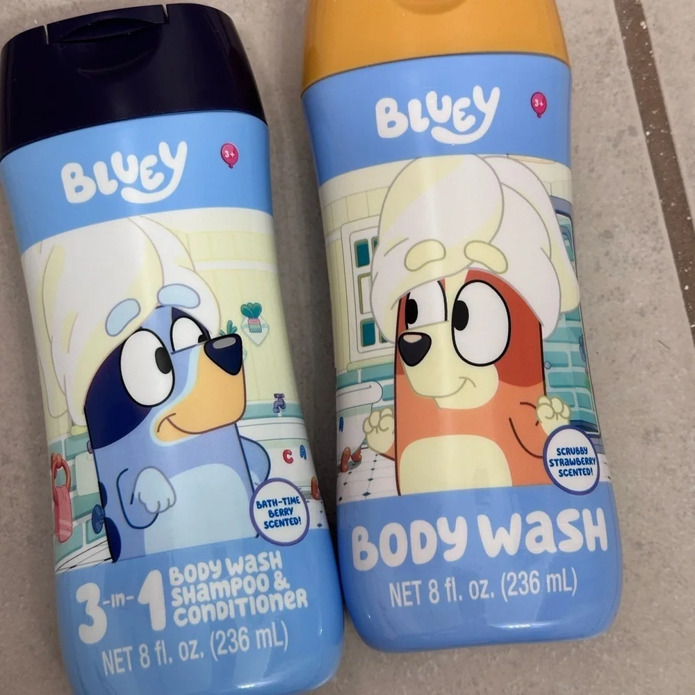 Bluey & Bingo Body Wash, Shampoo‎ & Conditioner